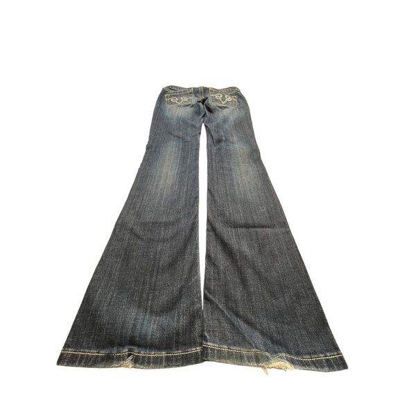 ReRock For Express Barely Bootcut Womens Jeans Size 6 Medium Wash Denim 29x32 - Picture 2 of 14